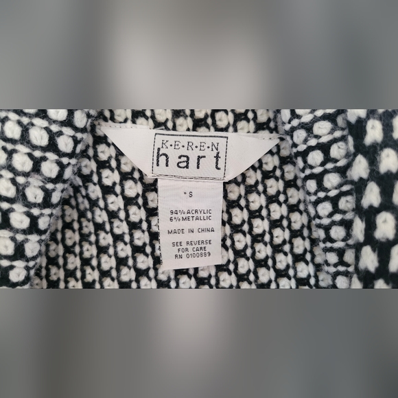 Keren Hart Spring Waterfall Open Front Cardigan S - Picture 3 of 7